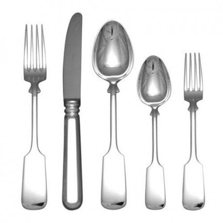 Robbe & Berking Robbe & Berking Alt-Spaten 925 Sterling Silber Menubesteck-Set 30-tlg. Robbe &amp; Berking Alt-Spaten Набор столовых приборов из стерлингового серебра 925 пробы, 30 предм.