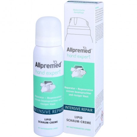 ALLPREMED hand expert Lipid Schaum-Cr.INTEN.REPAIR  ALLPREMED hand expert липидная пена cr.INTEN.REPAIR
