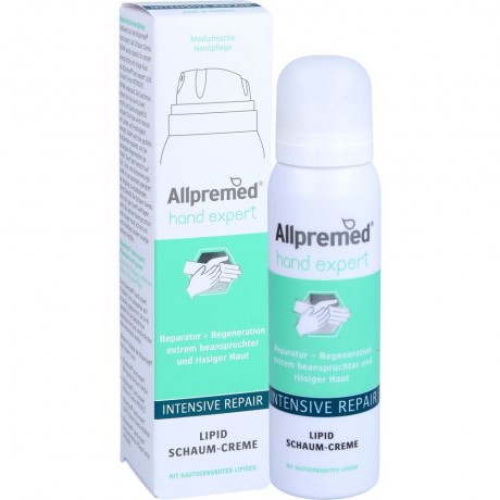 ALLPREMED hand expert Lipid Schaum-Cr.INTEN.REPAIR  ALLPREMED hand expert липидная пена cr.INTEN.REPAIR
