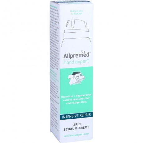 ALLPREMED hand expert Lipid Schaum-Cr.INTEN.REPAIR  ALLPREMED hand expert липидная пена cr.INTEN.REPAIR