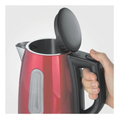 Severin Severin Wasserkocher Severin WK 3417 Rotmetallic-Schwarz  Чайник Severin Severin WK 3417 красный металлик черный