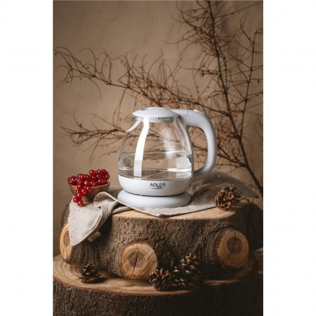 Adler Adler Wasserkocher AD 1283G Glas Wasserkocher 1 L 1100 Watt  Чайник Adler AD 1283G стеклянный чайник 1 л 1100 Вт