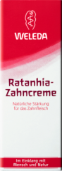 Weleda Ratanhia, Веледа Натуральная Зубная паста из корней Ратании против кровоточивости дёсен, 75 мл