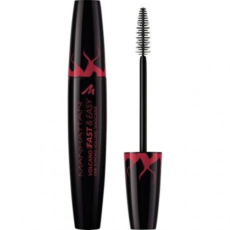 MANHATTAN Cosmetics (Манхеттен)  Augen Volcano Fast & Easy Volume Mascara Тушь для ресниц, Nr. 1010N Black / 10 мл