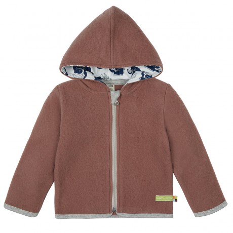 loud + proud Jacke Wollfleece Outdoorjacken Куртка шерстяная флисовая уличная куртка