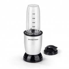 GOURMETmaxx GOURMETmaxx Smoothie-Maker Nutrition Mixer 4-tlg., 500,00 W, inkl. To Go Deckel, Mixbecher 700ml Миксер для питания GOURMETmaxx Smoothie-Maker, 4 предмета, 500,00 Вт, включая крышку To Go, чашку для смешивания 700 мл
