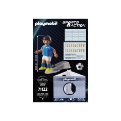 PLAYMOBIL PLAYMOBIL 71122 Fussballspieler Italien PLAYMOBIL 71122 Футболист Италия