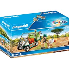 PLAYMOBIL PLAYMOBIL 70346 Zoo-Tierarzt mit Fahrzeug PLAYMOBIL 70346 Ветеринар в зоопарке с транспортным средством