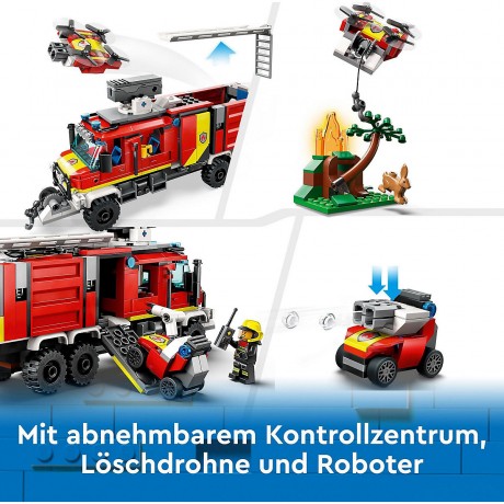 LEGO LEGO City 60374 Einsatzleitwagen der Feuerwehr LEGO City 60374 Командирская машина пожарной команды