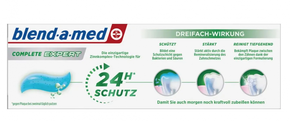 Blend-a-Med Complete Protect Expert 75ml x 2stk, Зубная паста глубокого очищения 75мл x 2уп