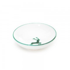 Gmundner Keramik Gmundner Keramik Gruner Hirsch Schale gross d: 17 cm / h: 4,8 cm / 0,2 L Керамическая чаша Gmundner с зеленым оленем, большая д: 17 см / высота: 4,8 см / 0,2 л