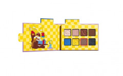 NYX Professional Makeup палетка теней The Simpsons, 8 оттенков, мультицветная, высокая пигментация, матовые и сияющие тени для век