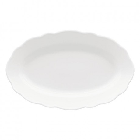 Hutschenreuther Hutschenreuther Maria Theresia Weiss Platte oval 38 cm Hutschenreuther Maria Theresia Weiss Тарелка овальная 38 см