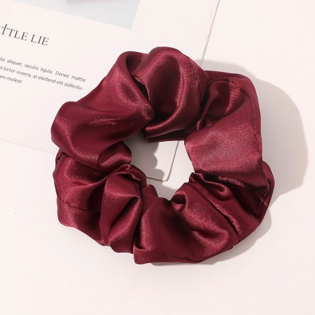 SOHO Satin Scrunchie Cherry Атласная резинка для волос