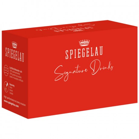 Spiegelau Spiegelau Signature Drinks Softdrinkbecher Lines Set 2-tlg. h: 80 mm / 330 ml Набор стаканов для безалкогольных напитков Spiegelau Signature Drinks Lines, 2 шт. высота: 80 мм / 330 мл