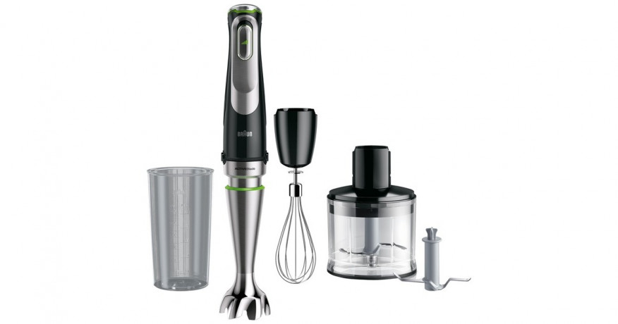 Braun Braun MultiQuick 9 MQ9135XI, Stabmixer schwarz/edelstahl  schwarz/edelstahl Braun MultiQuick 9 MQ9135XI, ручной блендер черный/нержавеющая сталь