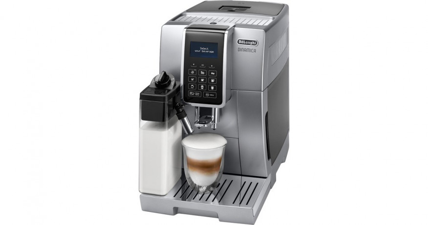 DeLonghi DeLonghi Dinamica ECAM 350.75.S, Vollautomat silber/schwarz  silber, schwarz DeLonghi Dinamica ECAM 350.75.S, полностью автоматический серебристый/черный
