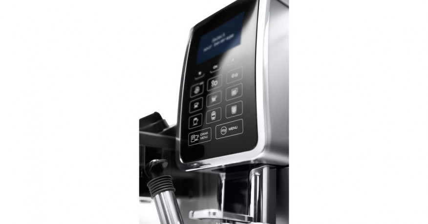 DeLonghi DeLonghi Dinamica ECAM 350.75.S, Vollautomat silber/schwarz  silber, schwarz DeLonghi Dinamica ECAM 350.75.S, полностью автоматический серебристый/черный