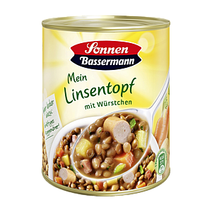 Sonnen Bassermann Рагу из чечевицы  800г