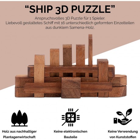 LOGOPLAY Schiff Gr. S размер корабля С