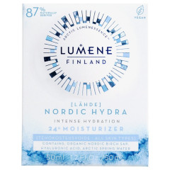 Lumene Nordic Hydra intensive feuchtigkeitsspendende Tagescreme интенсивное увлажнение 24 часа увлажняющий крем