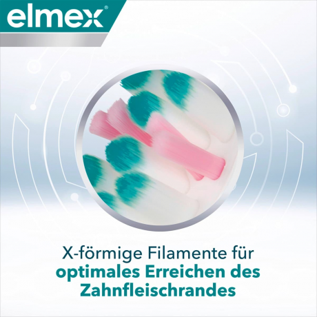elmex Zahnbuerste sensitive extra soft, 1 St, Зубная щётка Sensitive Expert Praezision с ультрамягкой щетиной для чувствительных зубов, 1 шт.