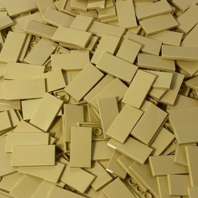 LEGO LEGO 2x4 Fliesen Beige - 100x - Tan 87079 NEU Плитка LEGO 2x4 Beige — 100x — Tan 87079 НОВИНКА