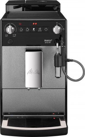 Melitta Melitta Kaffeevollautomat Avanza F270-100 Mystic Titan, Kompakt, aber XL Wassertank  XL Bohnenbehalter, Milchschaum-System  Полностью автоматическая кофемашина Melitta Avanza F270-100 Mystic Titan, компактная, но XL-бак для воды, XL-контейнер для 
