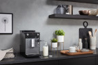 Melitta Melitta Kaffeevollautomat Avanza F270-100 Mystic Titan, Kompakt, aber XL Wassertank  XL Bohnenbehalter, Milchschaum-System  Полностью автоматическая кофемашина Melitta Avanza F270-100 Mystic Titan, компактная, но XL-бак для воды, XL-контейнер для 