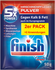finish Средства ухода для посудомоечных машин Порошок, 100 г