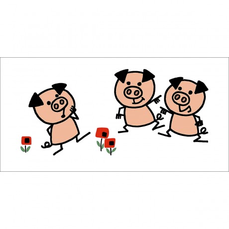 Die drei kleinen Schweinchen Три маленьких поросенка