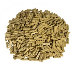 LEGO LEGO 1x4 Mauersteine Beige - 250 Stuck - Tan 15533 LEGO 1x4 Bricks Beige - 250 штук - Желто-коричневый 15533