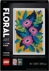 LEGO Art 31207 Blumenkunst Цветочное искусство