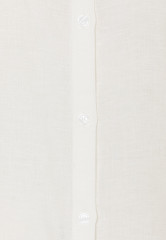 Tommy Hilfiger GROWN ON SLEEVE Button-down blouse ecru GROWN ON SLEEVE Блузка на пуговицах экрю