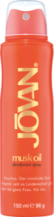 Jovan Deo Spray Musk Oil 150 ml, Йован Дезодорант-спрей Мускусное масло, 150 мл