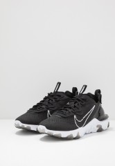 Nike Sportswear REACT VISION UNISEX Sneaker low black/white REACT VISION UNISEX Низкие кроссовки женские черно-белый