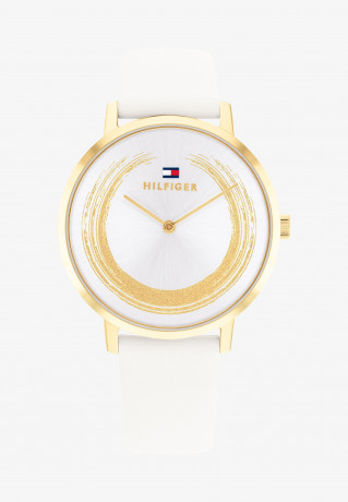 Tommy Hilfiger CLASSIC Watch gold gold silberweiss weiss CLASSIC-часы золото золото серебро белый белый