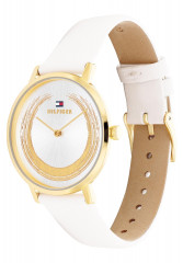 Tommy Hilfiger CLASSIC Watch gold gold silberweiss weiss CLASSIC-часы золото золото серебро белый белый