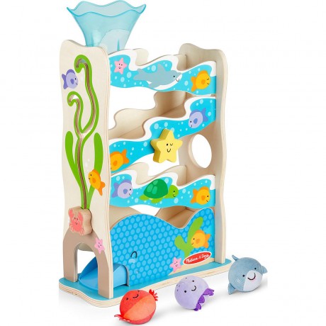 Melissa Doug Rollables Zickzack-Turm Meerestiere Rollables зигзагообразная башня морских существ