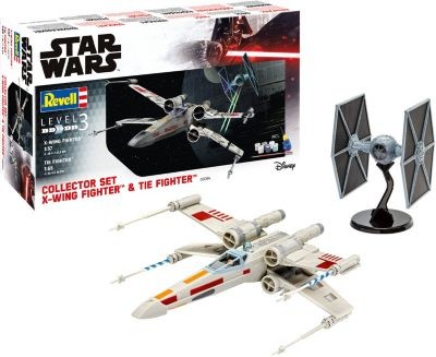 Revell Geschenkset X-Wing Fighter + TIE Fighter 1:57 Подарочный набор X-Wing Fighter + TIE Fighter 1:57