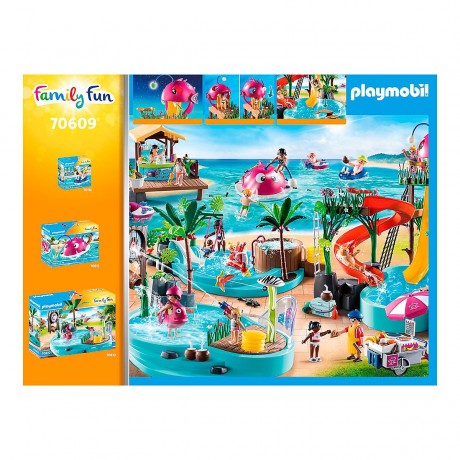 PLAYMOBIL 70609 Aqua Park mit Rutschen 70609 Аквапарк с горками