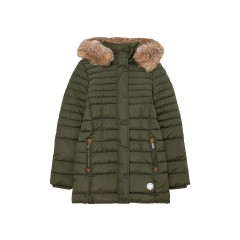 s.Oliver Steppjacke mit abnehmbarer Kunstfellblende Mantel fur Madchen Стеганая куртка с отстегивающейся опушкой из искусственного меха Пальто для девочки