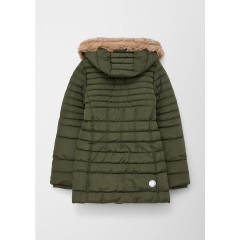 s.Oliver Steppjacke mit abnehmbarer Kunstfellblende Mantel fur Madchen Стеганая куртка с отстегивающейся опушкой из искусственного меха Пальто для девочки