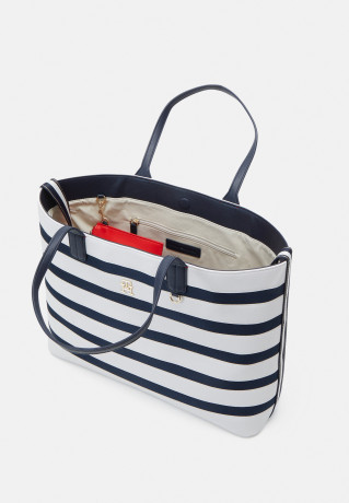 Tommy Hilfiger ICONIC TOTE STRIPES Tote bag breton ICONIC TOTE STRIPES Сумка-тоут бретон