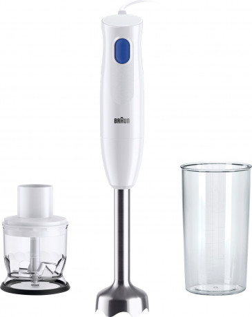 Braun Braun Stabmixer MQ 10.001M WH MultiQuick 1, 450 W Погружной блендер Braun MQ 10.001M WH MultiQuick 1, 450 Вт