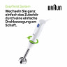 Braun Braun Stabmixer MQ 10.001M WH MultiQuick 1, 450 W Погружной блендер Braun MQ 10.001M WH MultiQuick 1, 450 Вт