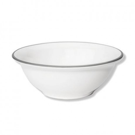 Gmundner Keramik Gmundner Keramik Grauer Rand Salatschussel 20 cm Салатница Gmundner керамическая с серым ободком 20 см