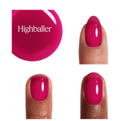 essie Glass Nails Nagellack, Highballer 10, essie Glass Nails Лак для ногтей Highballer 10 (США), полупрозрачный витражный цвет и зеркальный блеск, 13,5мл