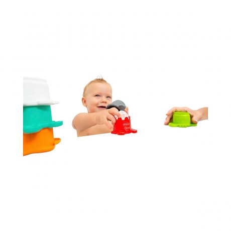 Infantino Badespielzeug Stapelbecher Кубок для игрушек для ванной
