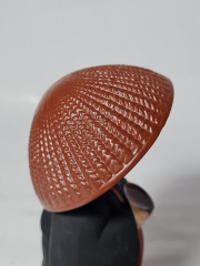 Статуэтка винтажная Im Stil Japan &quot;Японский монах в шляпе&quot;, среднего размера, керамика, 14 см, Германия, 1960-70гг.